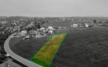 Prodej stavebního pozemku 2 023 m², Chotoviny, okres Tábor