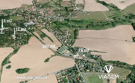 Prodej pole 942 m², Čisovice, okres Praha-západ