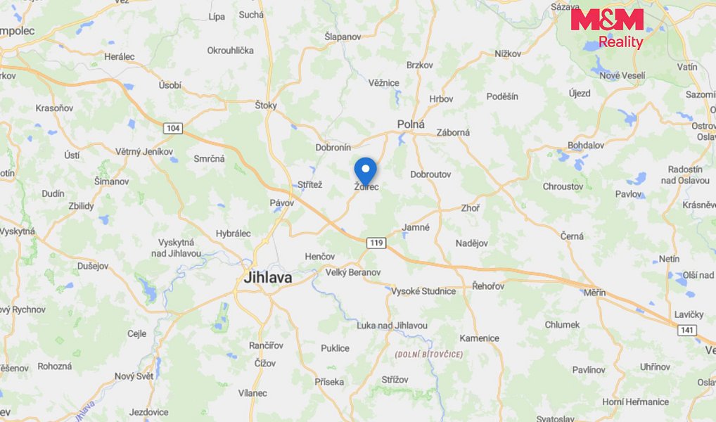 Prodej stavebního pozemku 1 136 m², Ždírec – náhled fotky 5