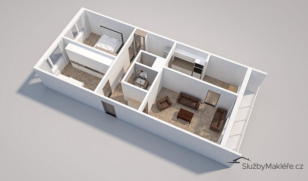 Prodej bytu 3+1 79 m², Praha – náhled fotky 5