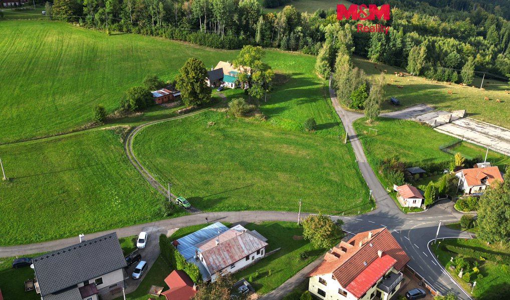 Prodej pozemku, 5981 m², Lomy - Rychnov nad Kněžnou, Osečnice