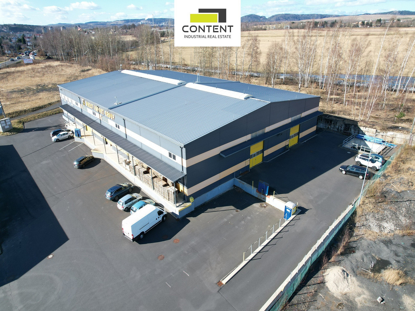 Pronájem skladovacích prostor 3 450 m²