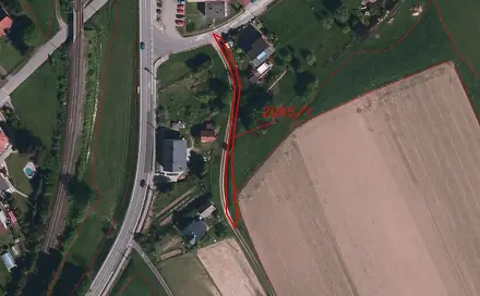 Dražba pozemku 375 m², Ropice