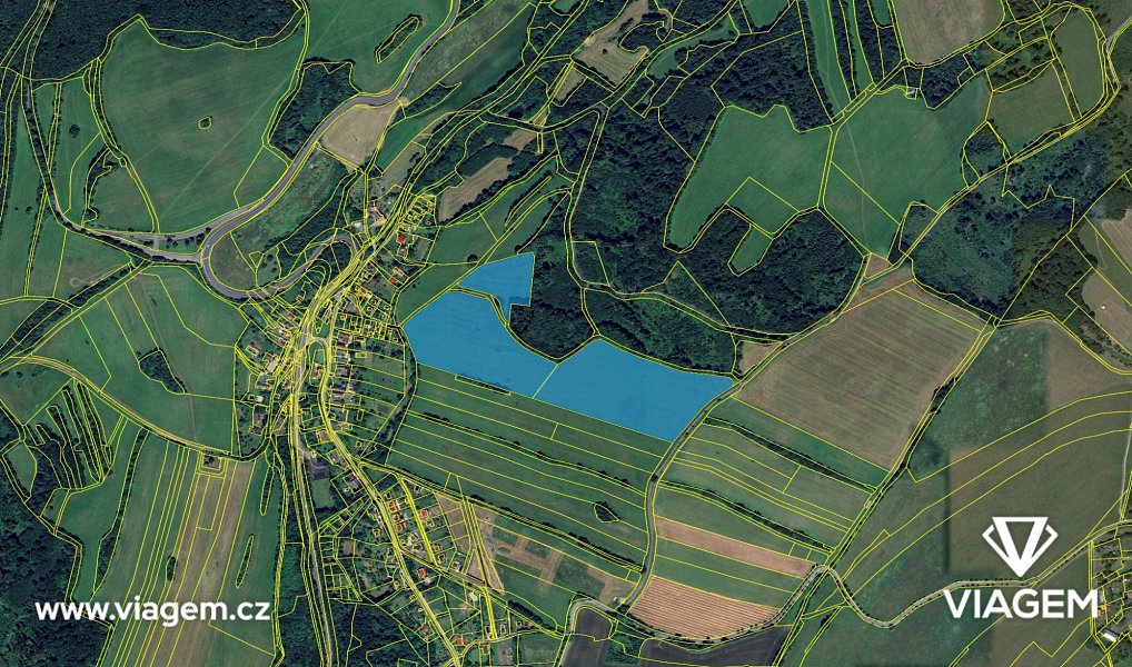Prodej pole 62 988 m², Lipina – náhled fotky 3