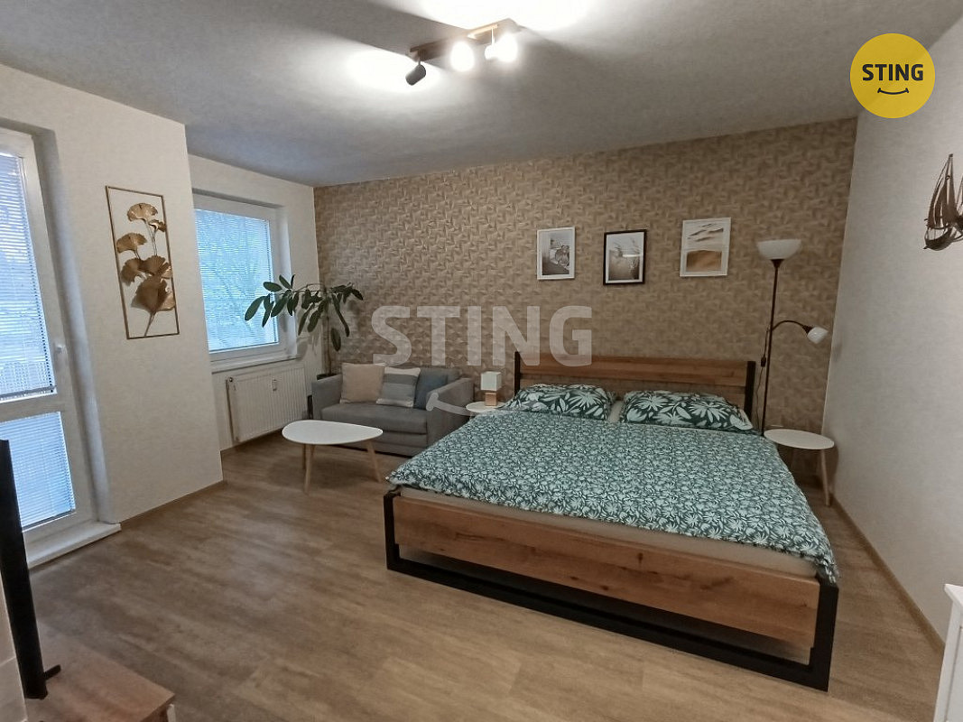 Pronájem bytu 1+1 36 m² - Widok 3