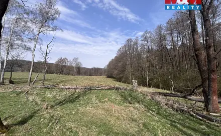 Prodej louky 545 m², Cvikov - Trávník, okres Česká Lípa