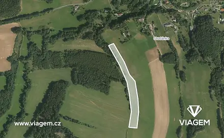 Prodej pole 16 844 m², Křižany, okres Liberec
