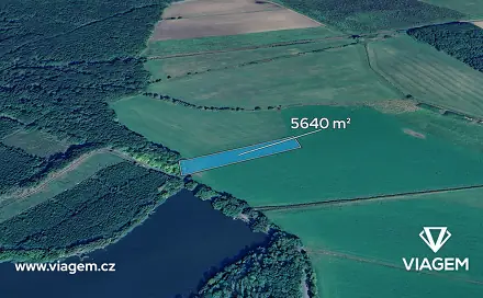 Prodej pole 2 820 m², Kovač, okres Jičín