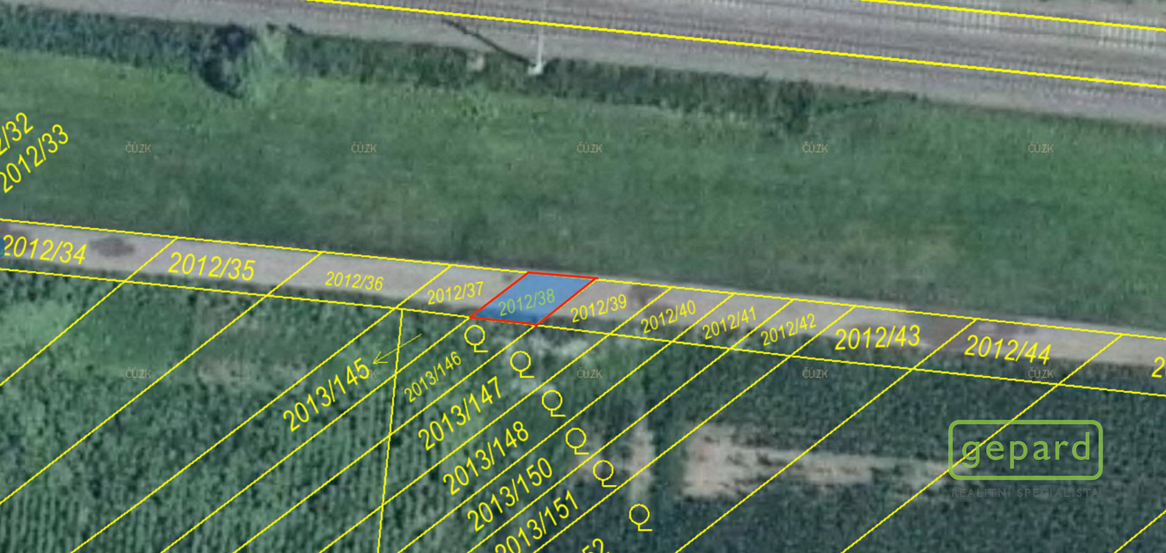 Prodej pole 370 m²