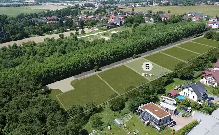 Prodej stavebního pozemku 618 m², Polní, Srubec, okres České Budějovice