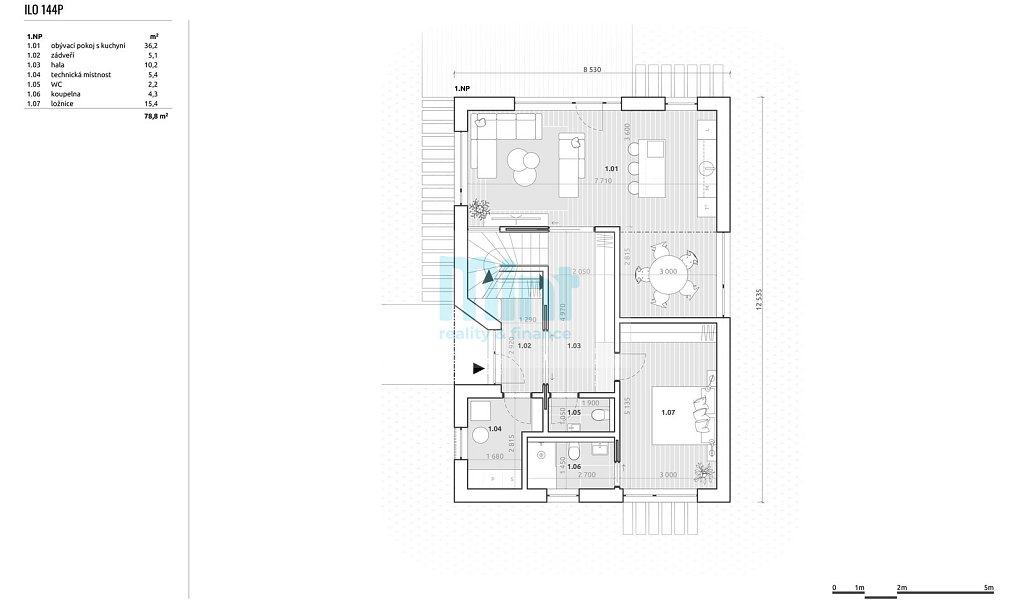 Prodej domu 144 m² s pozemkem 1 310 m², Uničov – náhled fotky 10