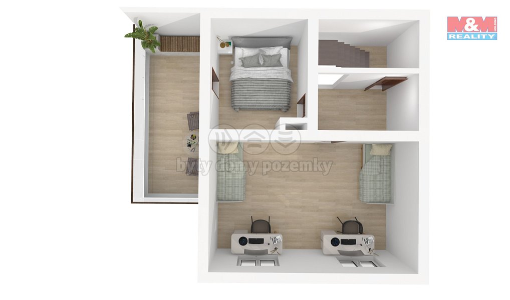 Prodej domu 81 m² s pozemkem 168 m², Poběžovice – náhled fotky 13
