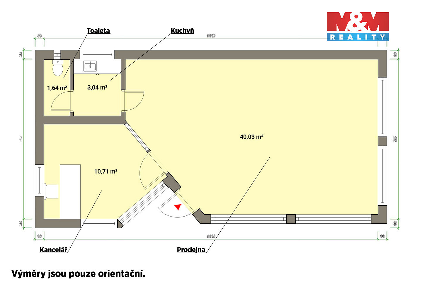 Pronájem obchodních prostor 55 m² — photo 5