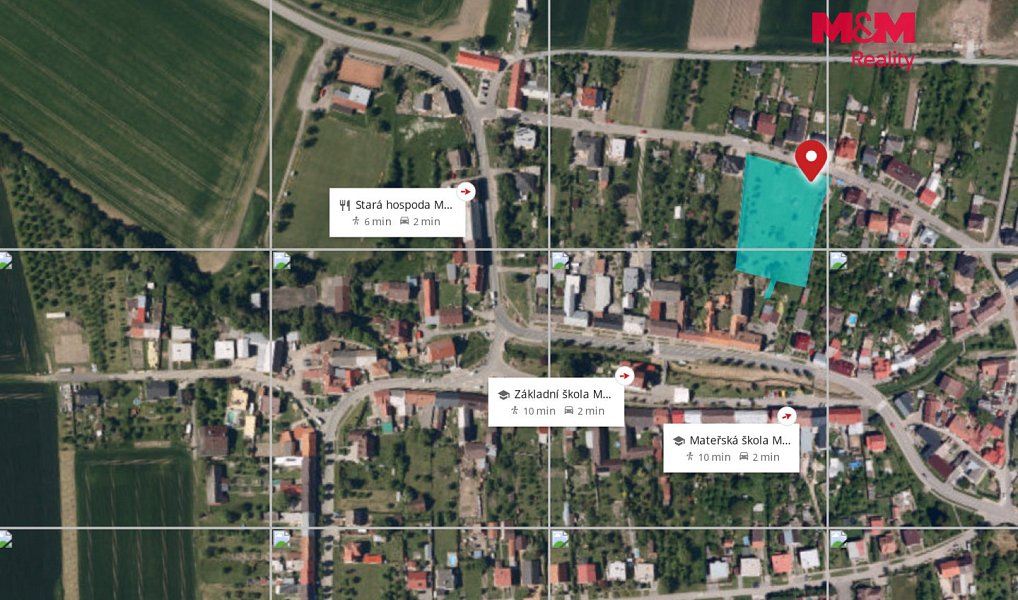 Prodej stavebního pozemku 1 005 m², Martinice – náhled fotky 15
