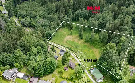 Prodej stavebního pozemku 9 366 m², Dolní Dvůr, okres Trutnov