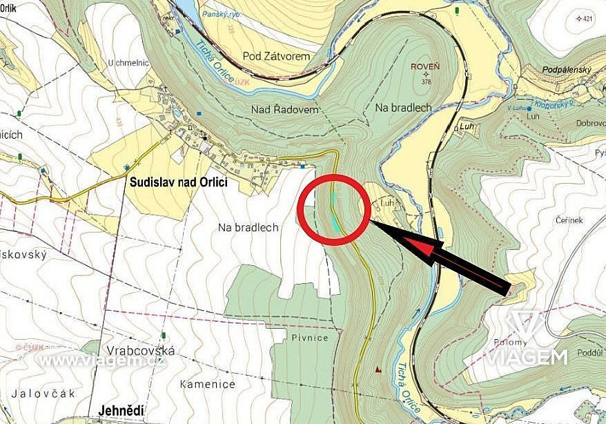 Les 3 979 m², Podíl 63 % o výměře 2 487 m² – pohled 4