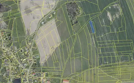 Prodej pole 15 250 m², Obecnice, okres Příbram