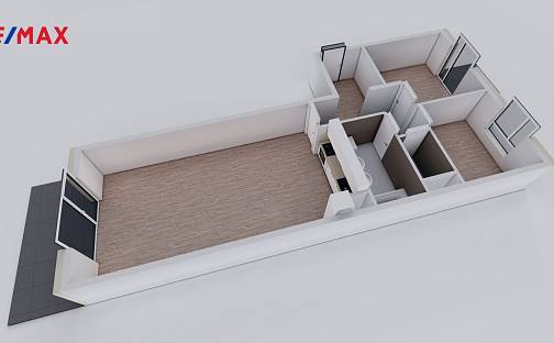 Pronájem bytu 3+kk 87 m², Vrbenská, České Budějovice - České Budějovice 4