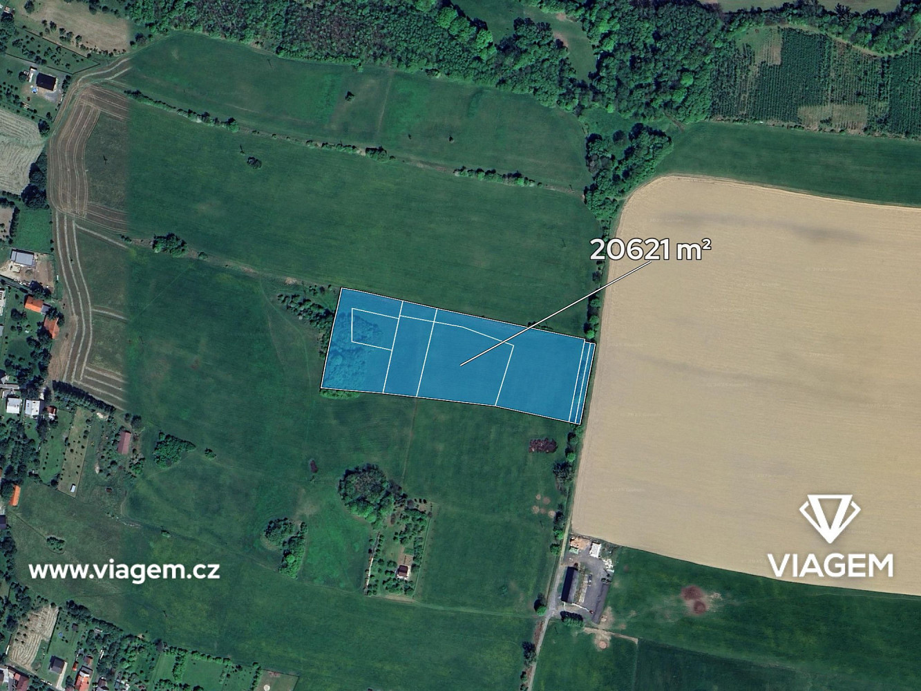 Prodej pole 20 621 m² – fotografie 2
