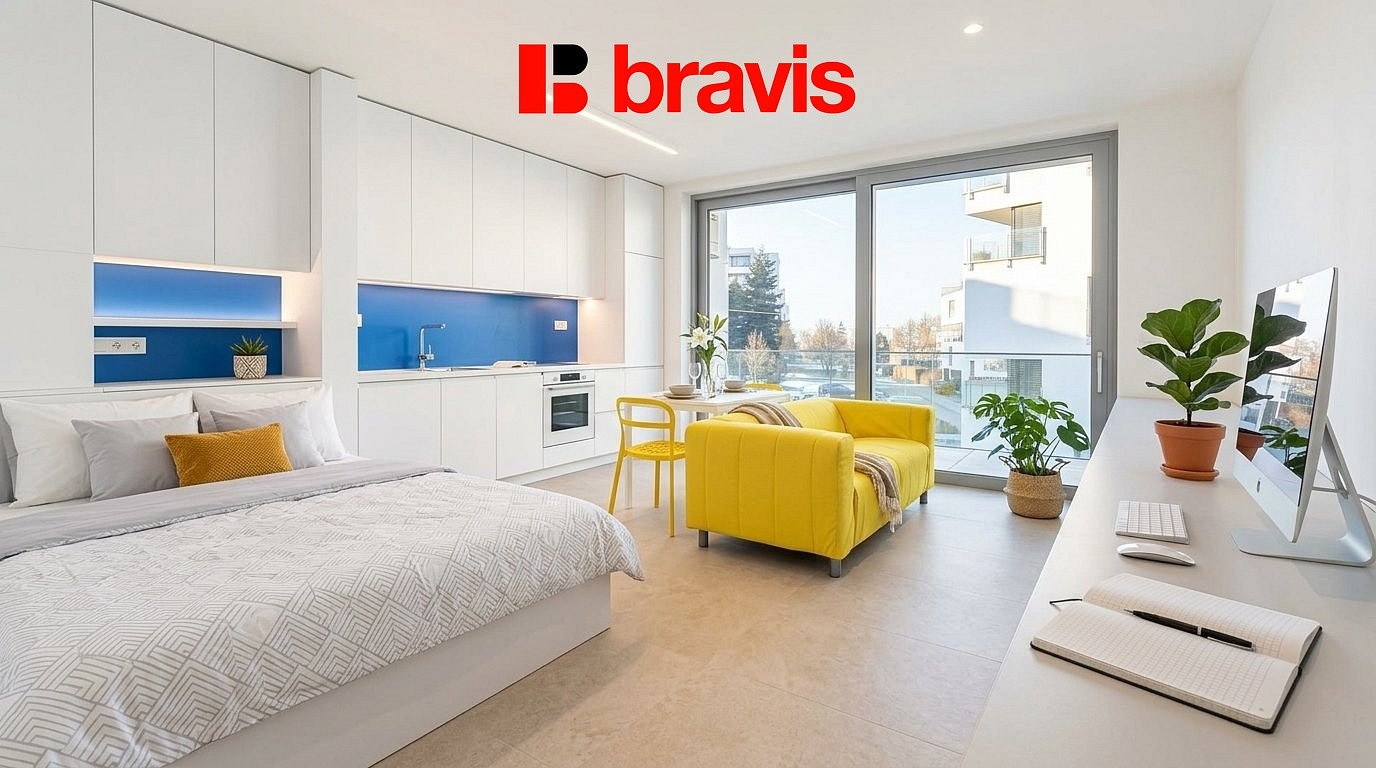 Pronájem bytu 1+kk 33 m²