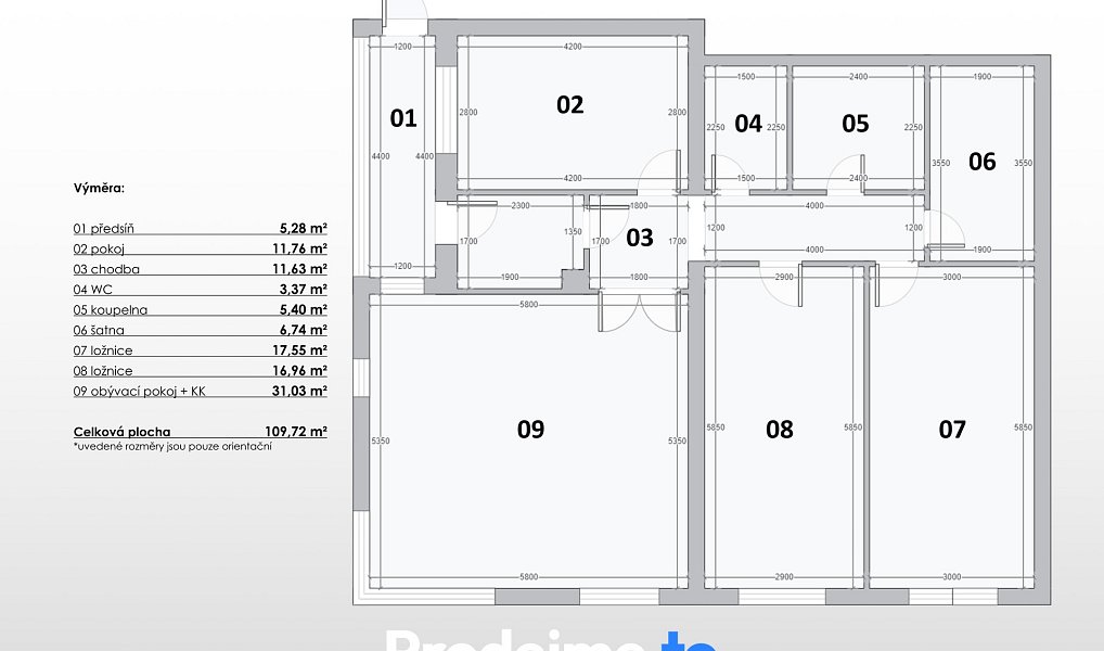 Prodej bytu 4+kk 110 m², Znojmo – náhled fotky 30