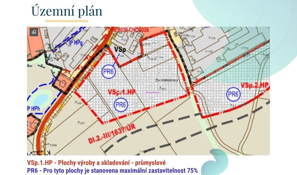 Prodej komerčního pozemku 12 594 m², Horní Planá – náhled fotky 3