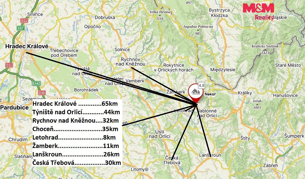 Prodej chaty/chalupy 70 m² s pozemkem 446 m², Nekoř – náhled fotky 14