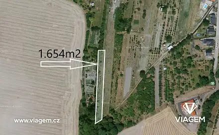 Prodej zahrady 1 654 m², Třebenice, okres Litoměřice