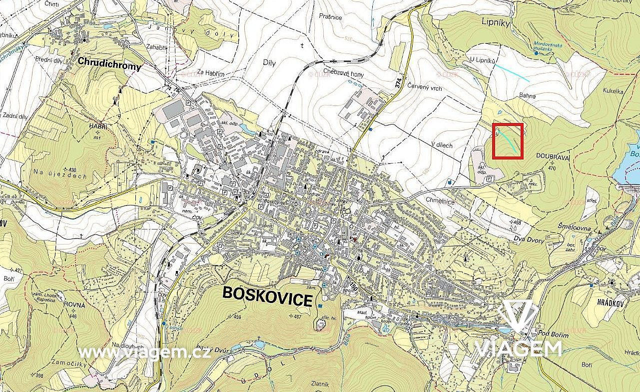 Les 2 263 m², Podíl 67 % o výměře 1 509 m² – další