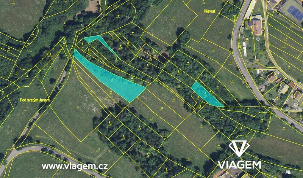 Prodej zahrady 2 553 m², Železný Brod – náhled fotky 4