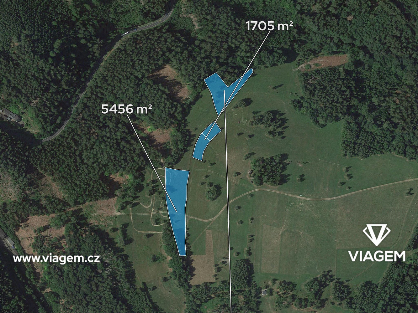 Prodej pole 2 368 m² – fotografie 2