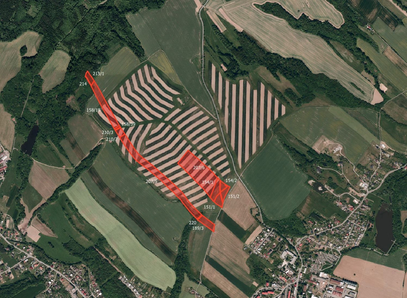 Prodej pole 104 944 m²