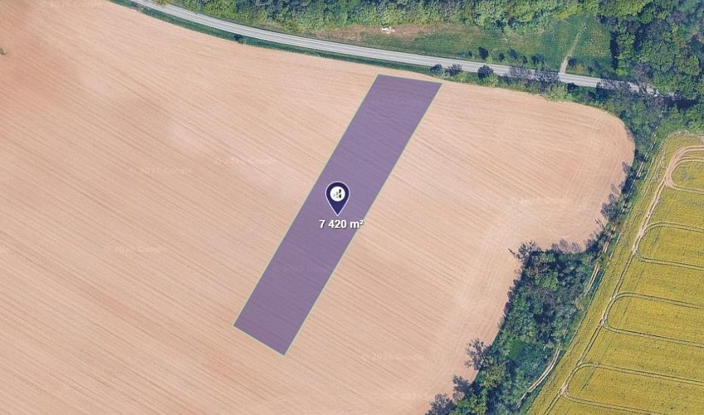 Prodej pole 6 343 m², Přílepy – náhled fotky 2