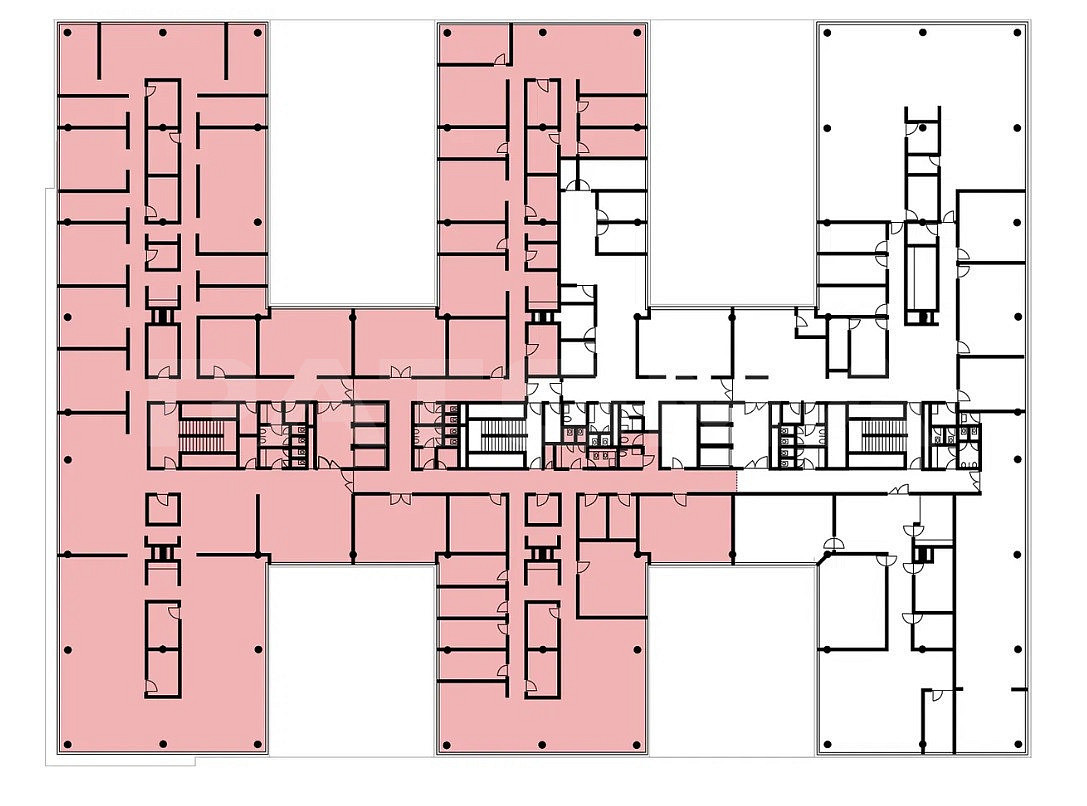 Pronájem kanceláře 2 245 m² – fotografie 3