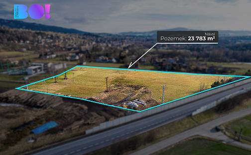 Pronájem komerčního pozemku 23 783 m², Návsí, okres Frýdek-Místek