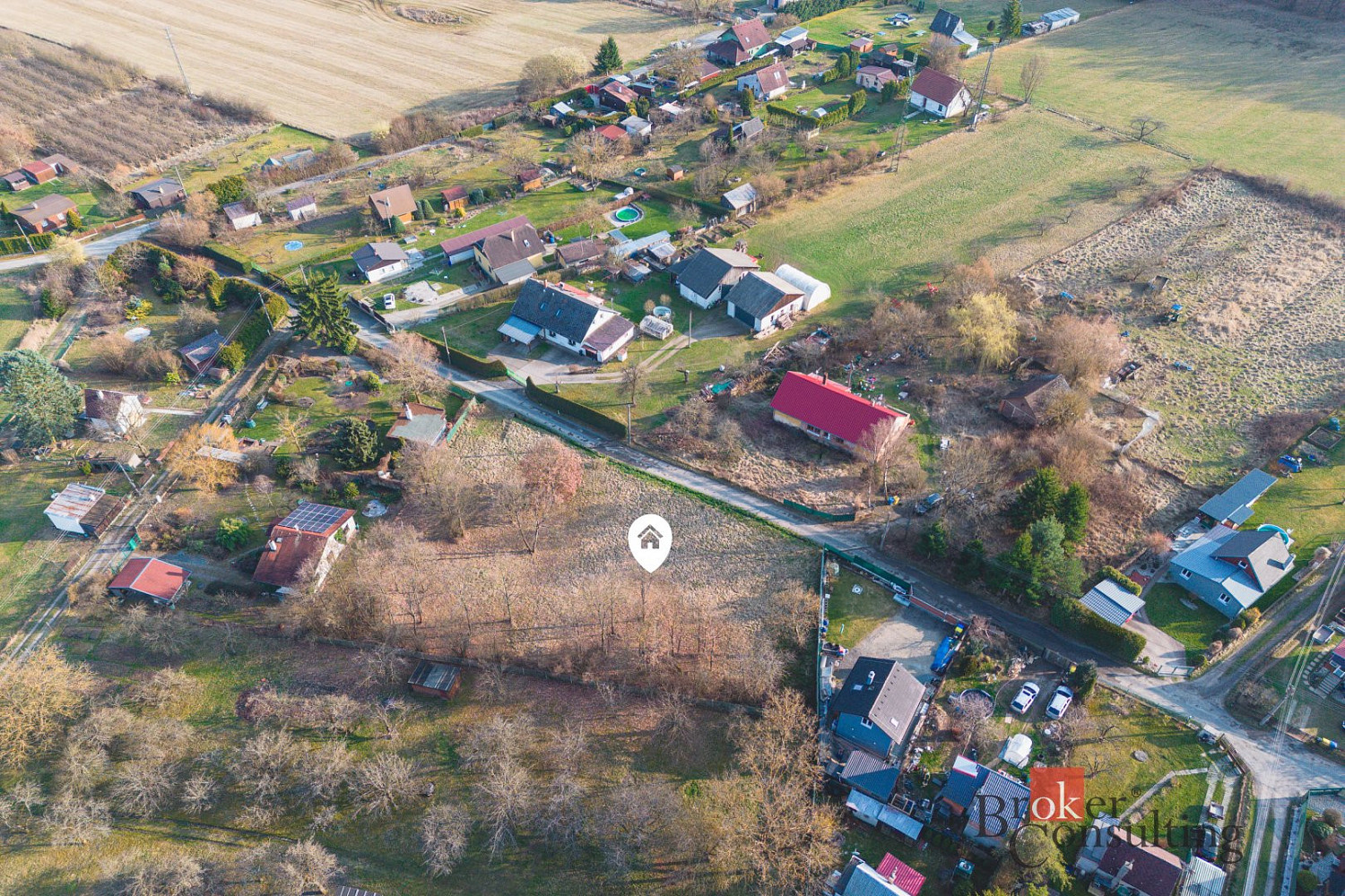 Prodej stavebního pozemku 800 m² – fotografie 3