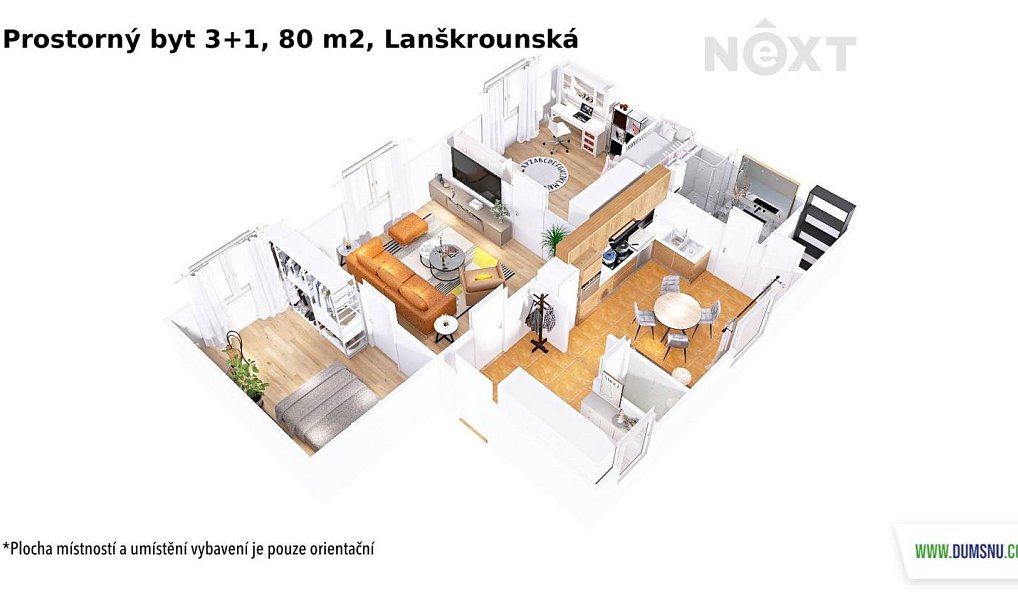 Prodej bytu 3+1 80 m², Moravská Třebová – náhled fotky 20