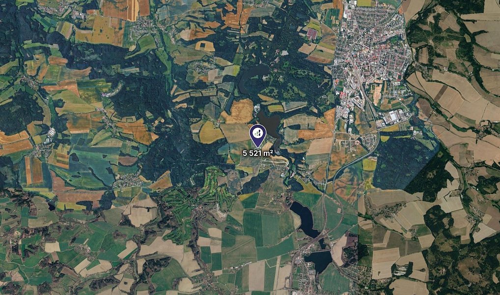Prodej pole 5 521 m², Bystřice – náhled fotky 2