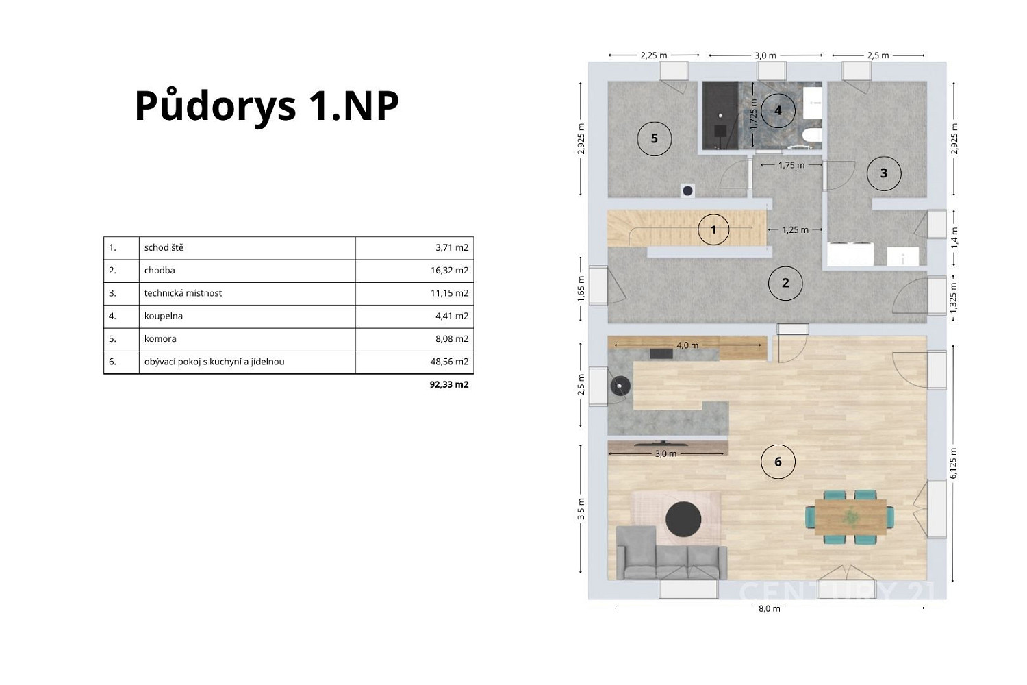 Prodej stavebního pozemku 1 992 m² – fotografie 4