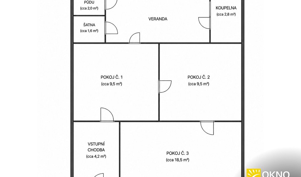 Prodej domu 58 m² s pozemkem 307 m², Hodonín – náhled fotky 11