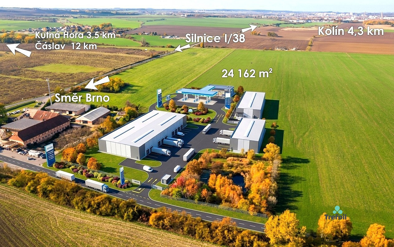 Prodej komerčního pozemku 24 162 m²