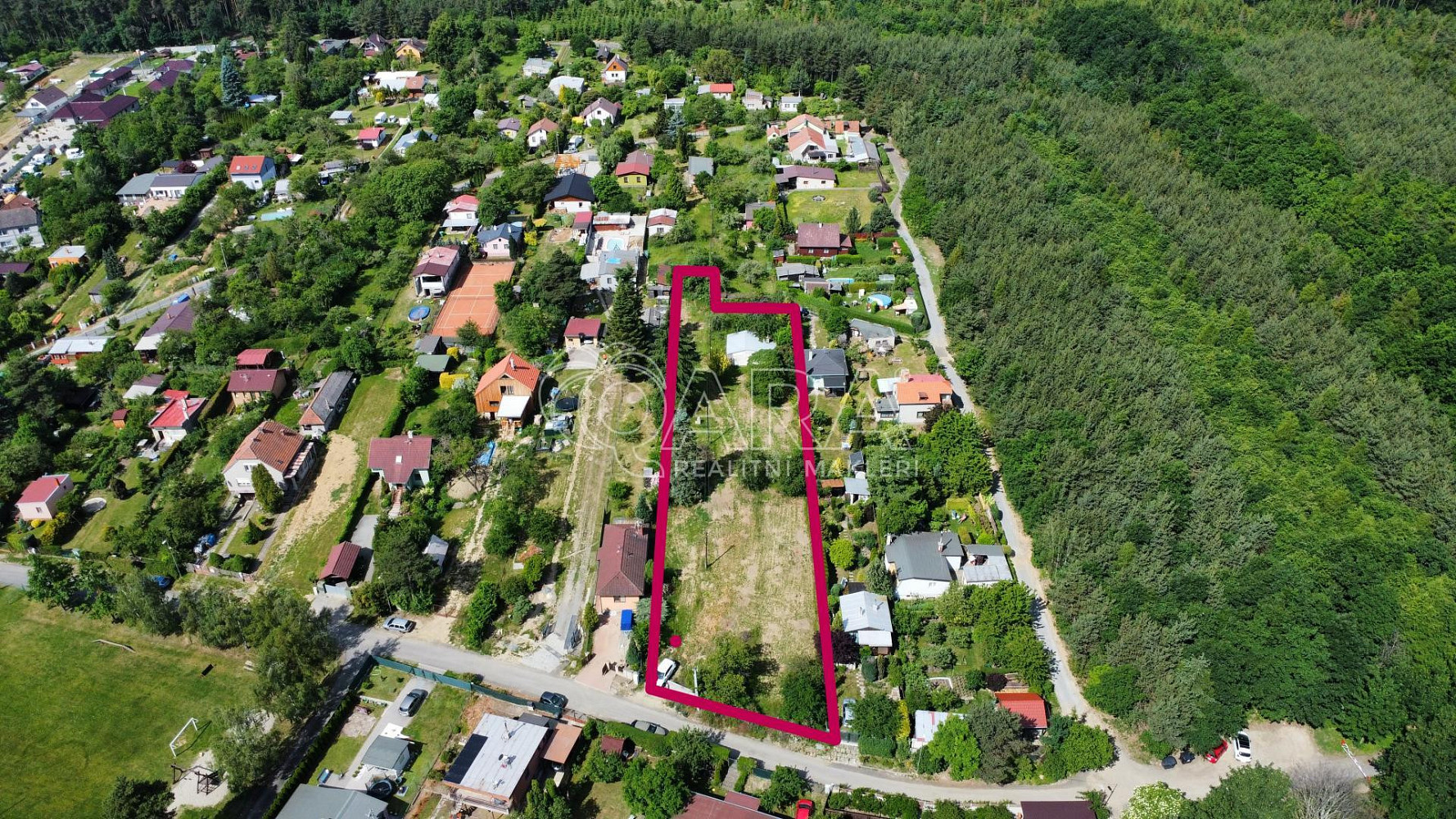 Prodej stavebního pozemku 2 345 m² – fotografie 3