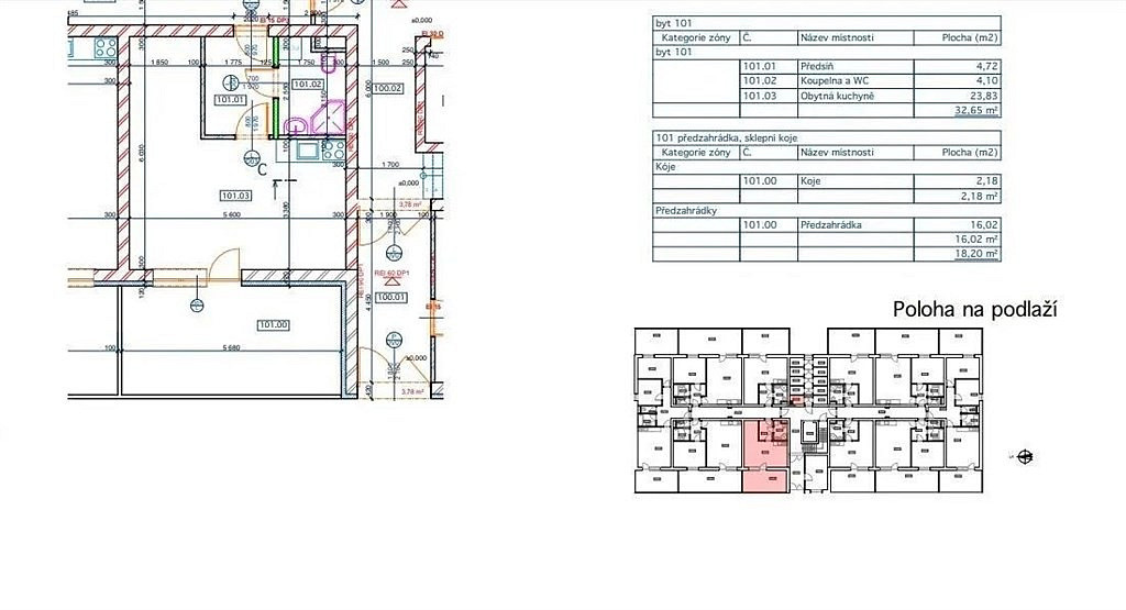 Pronájem bytu 1+kk 33 m² — photo 2