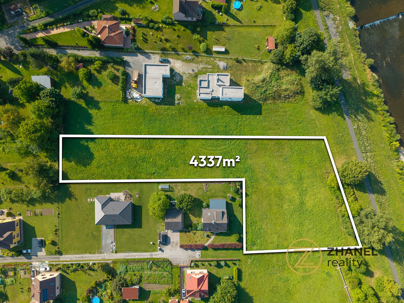 Prodej stavebního pozemku 4 491 m²