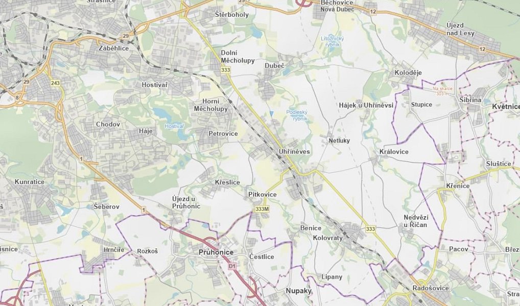 Prodej pole 9 655 m², Praha – náhled fotky 3