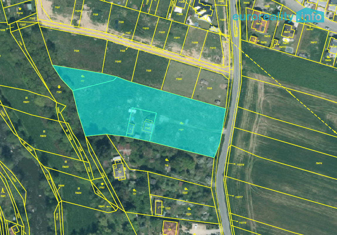 Prodej stavebního pozemku 7 024 m² – fotografie 4