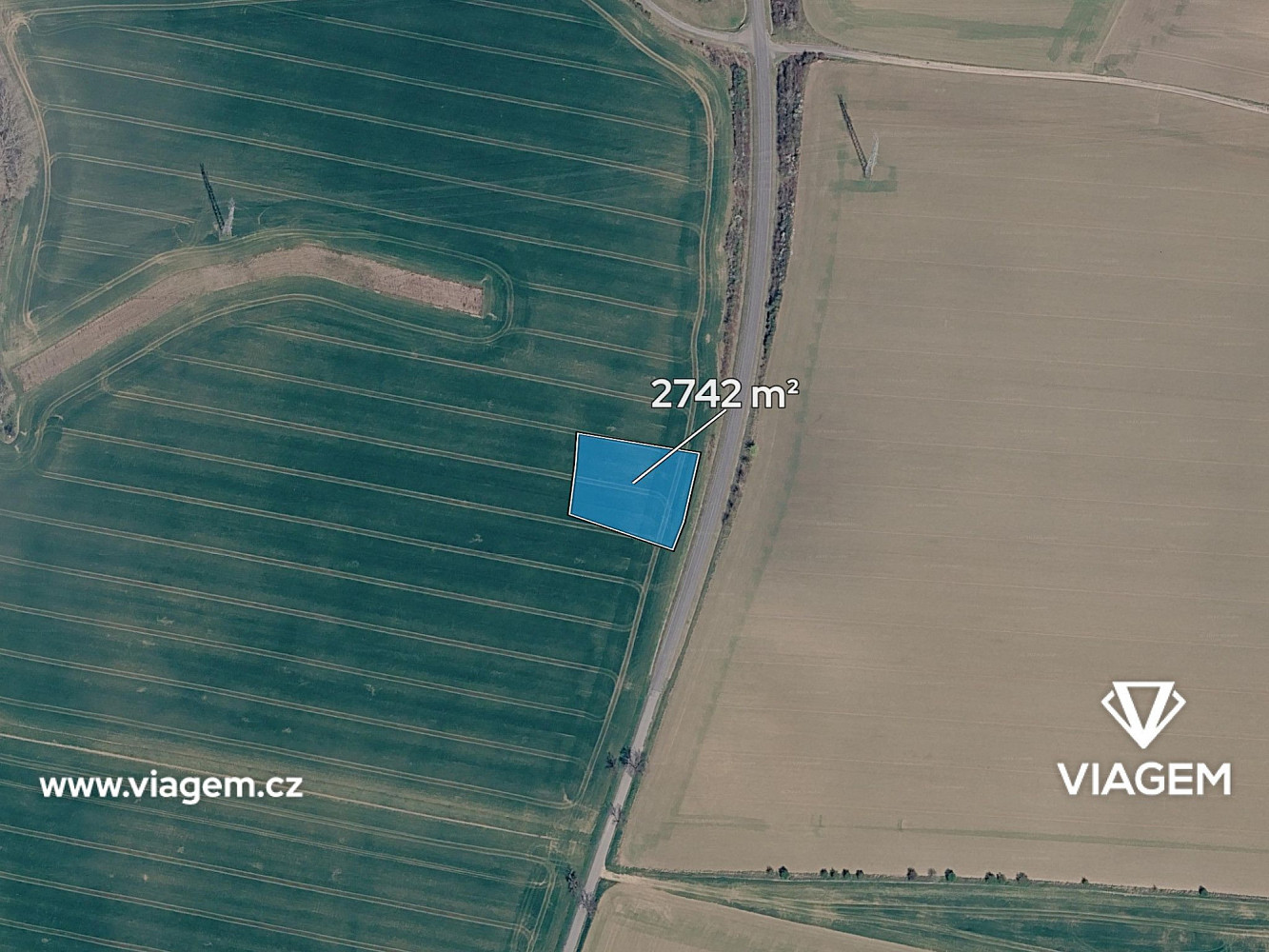 Prodej pole 914 m² — photo 2
