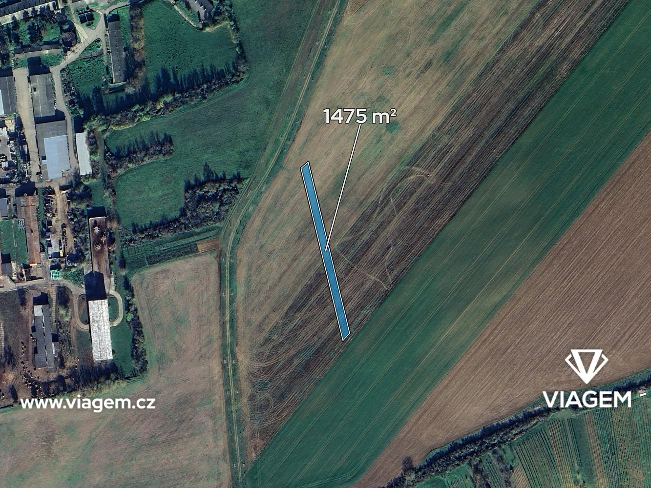 Prodej pole 737 m² – fotografie 2