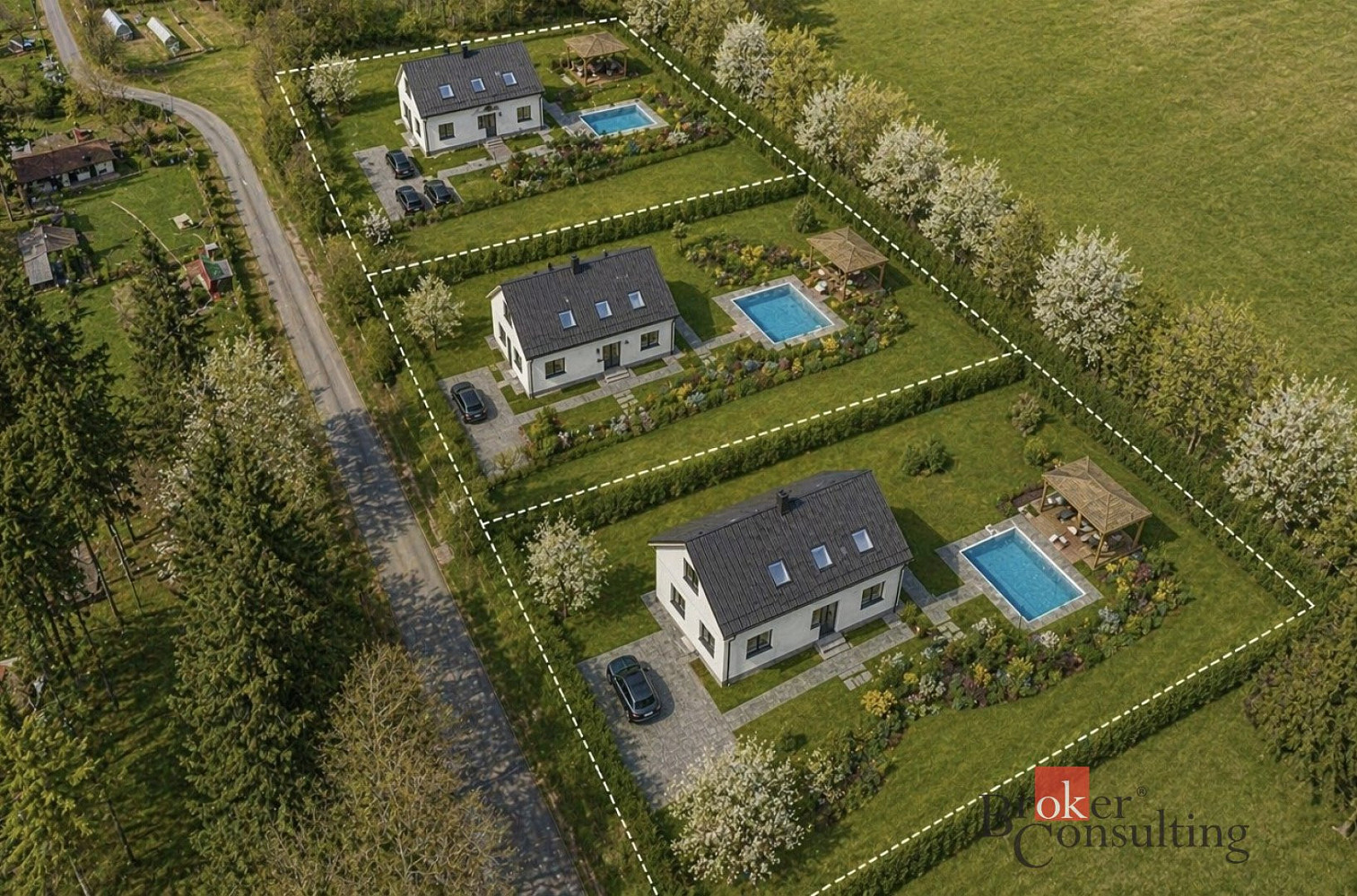 Prodej stavebního pozemku 3 662 m² – fotografie 4