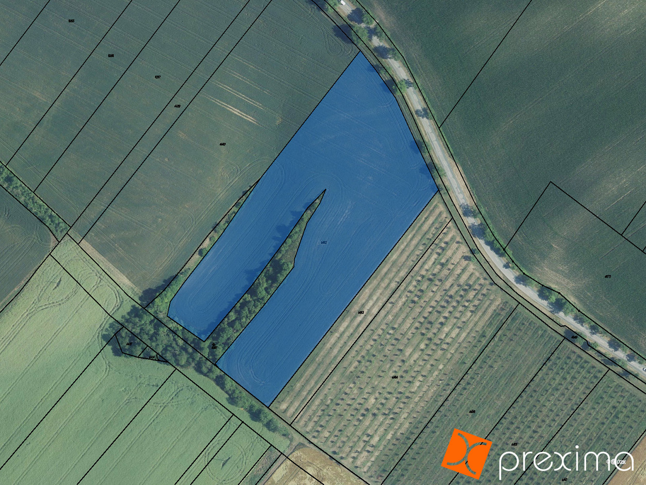 Prodej pole 688 m²